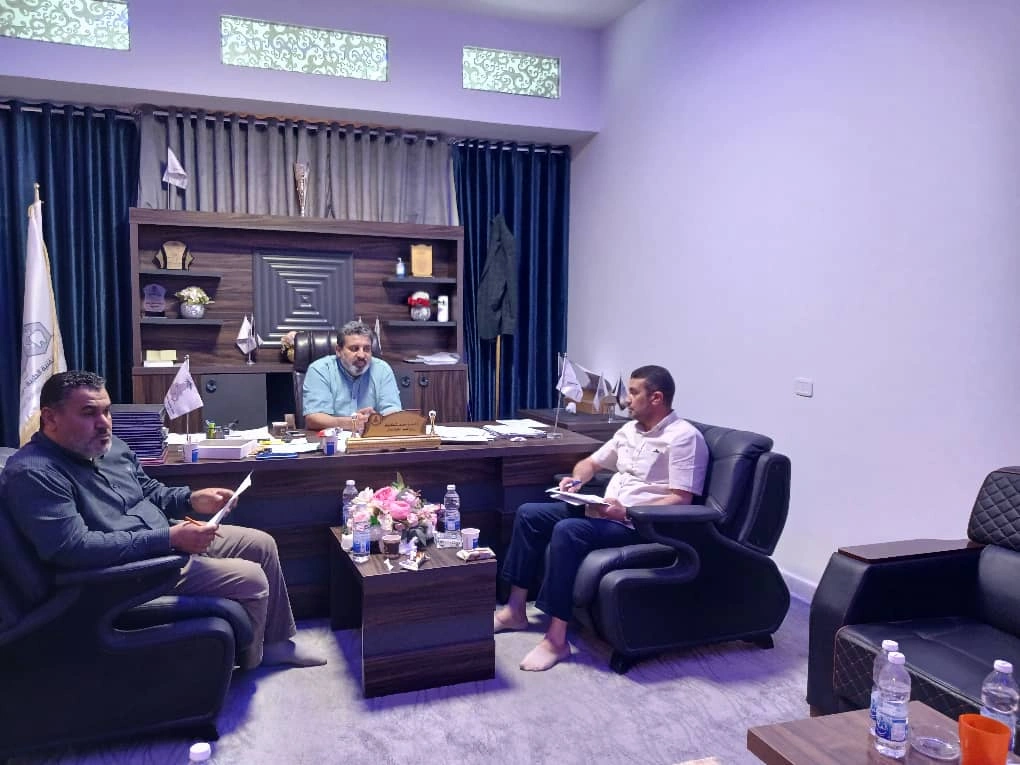 زيارة مدير إدارة ضمان الجودة وأعضاء مجلس الجودة بالجامعة إلى كلية التقنية الطبية