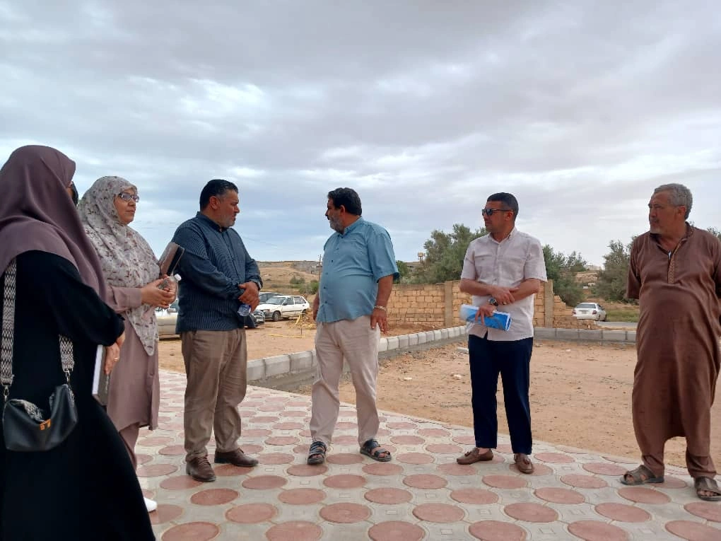 زيارة مدير إدارة ضمان الجودة وأعضاء مجلس الجودة بالجامعة إلى كلية التقنية الطبية