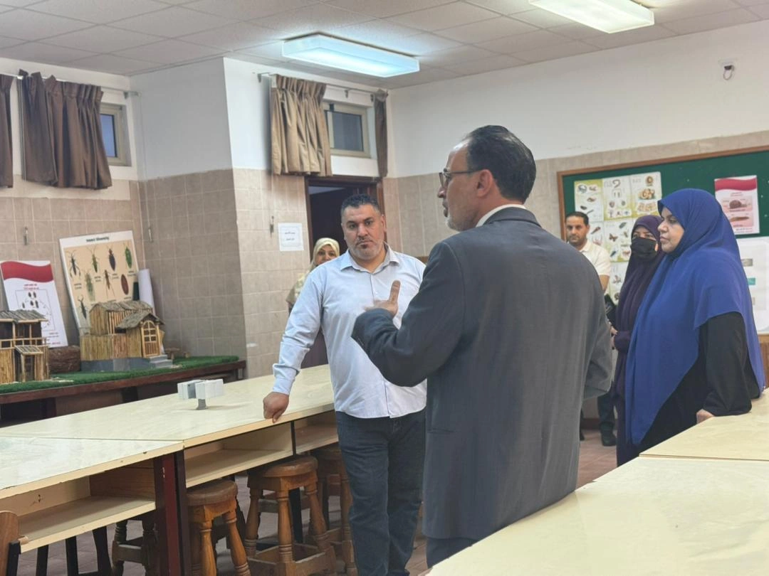 زيارة مدير إدارة ضمان الجودة بالجامعة